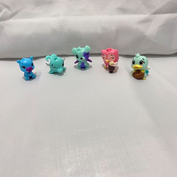 Hatchimals Lot of 5 Mini Figures Colleggtibles Miniature Toy Multicolor - Picture 2 of 5